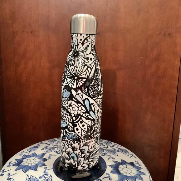 Starbucks S’well Stainless Mermaid Water Bottle by Artist Kelsey Montague - Picture 3 of 7